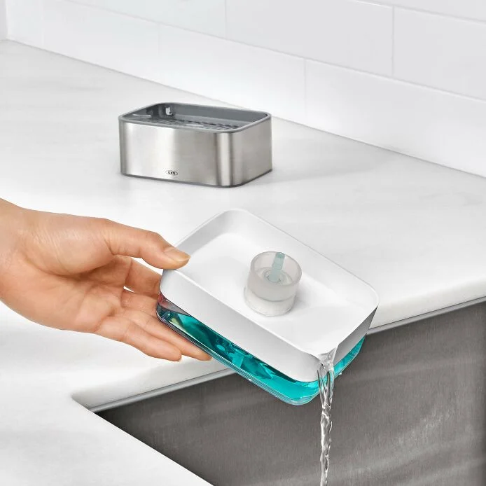 Soap Dispensing Sponge Holder