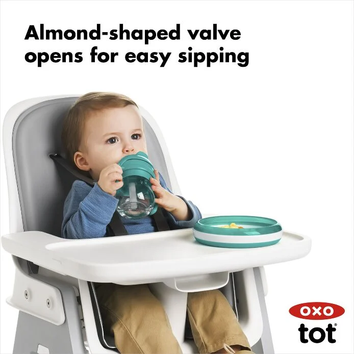 OXO Tot Transitions Straw Cup with Removable Handles