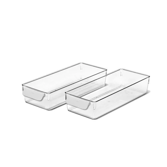 OXO Good Grips 4-Piece Refrigerator Storage Bin Starter Set