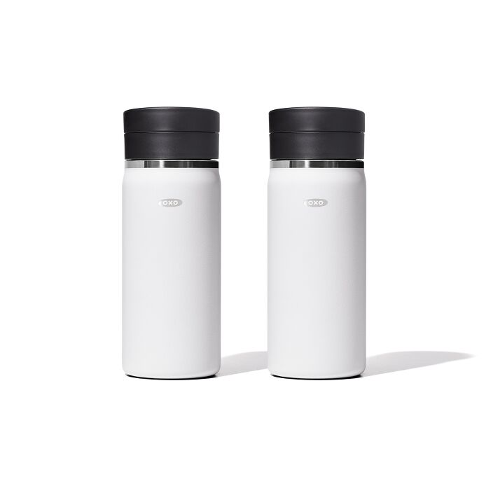2-Pack 16 oz. Thermal Mug with SimplyClean Lid Bundle
