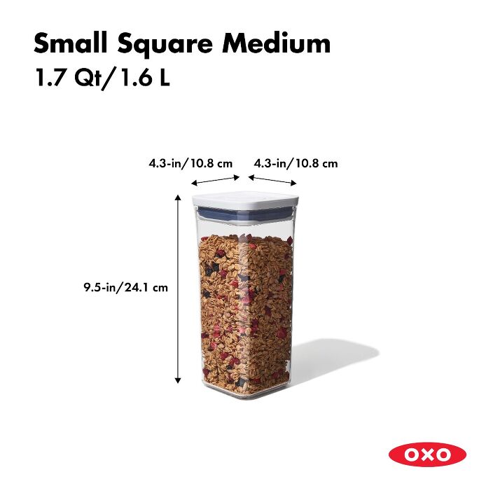 POP Container - Small Square Medium (17 Qt.)
