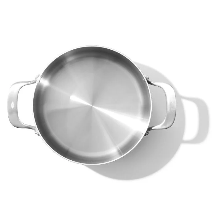 OXO Tri-Ply Stainless Non-Stick Mira Series 5.2 Qt Casserole with Lid