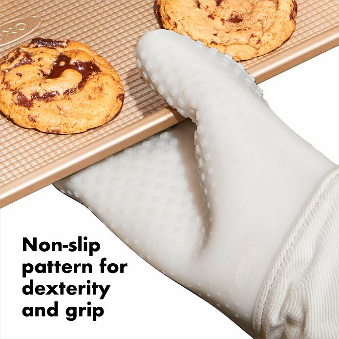 Silicone Oven Mitt - Oat