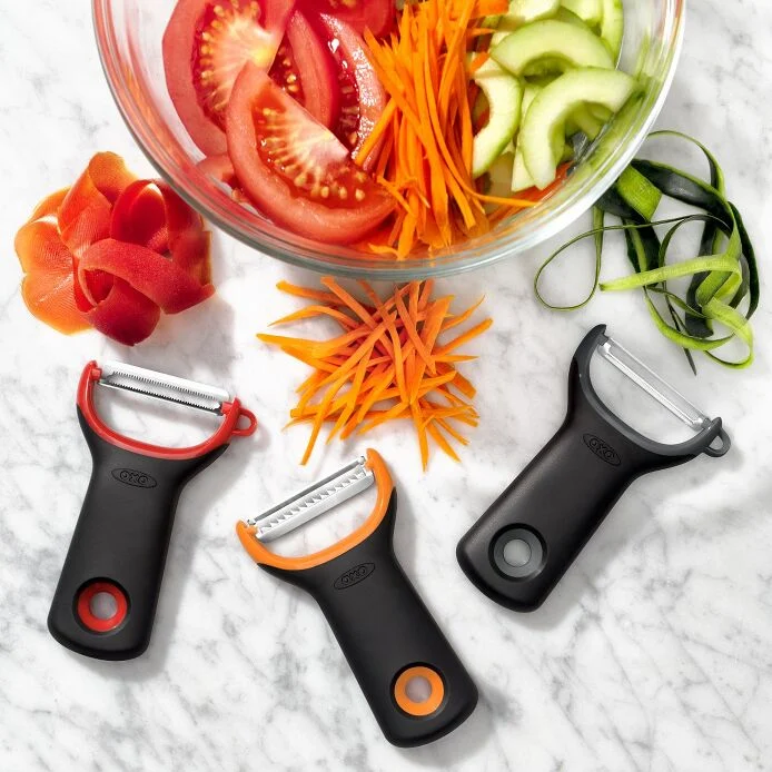 3-Piece Prep Peeler Set. Assorted Blades