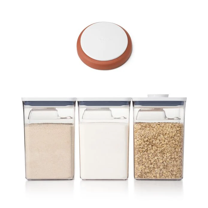 POP Brown Sugar Keeper & 6-Piece POP Container Set Bundle