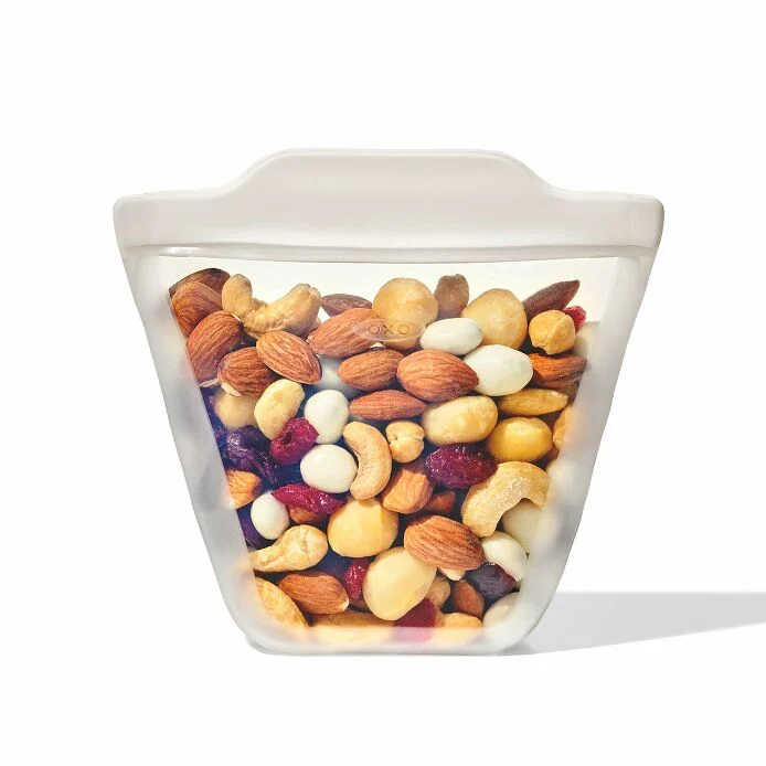 Silicone Reusable Bag - Stand-Up Cup (8 oz) - Oat