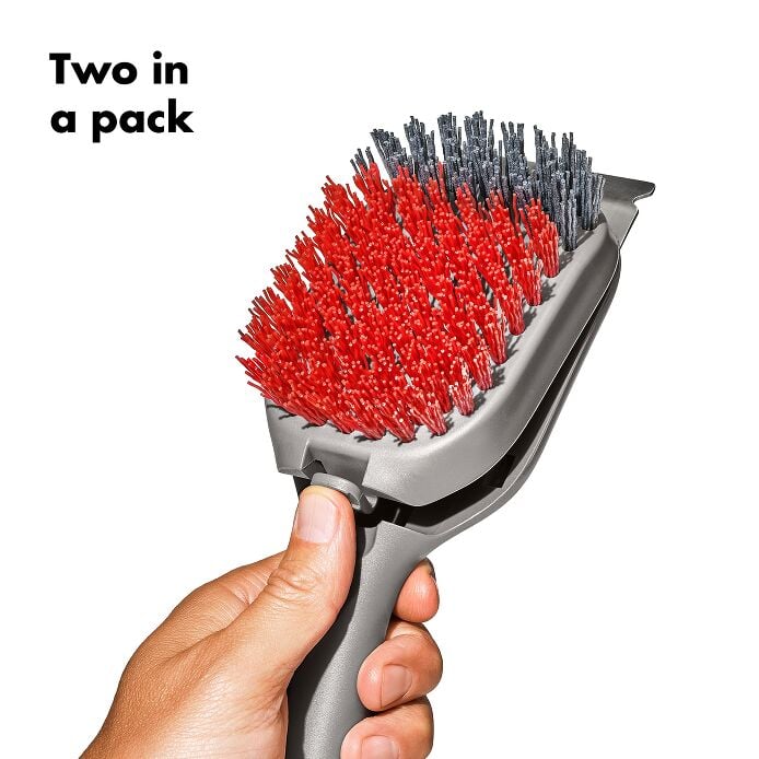 OXO Good Grips Nylon Grill Brush for Cold Cleaning Replacement Heads
