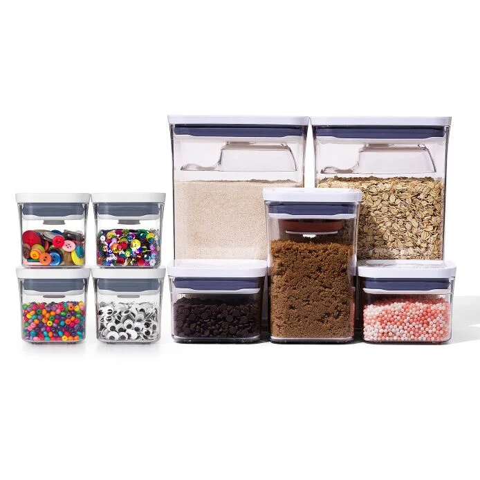 8-Piece POP Container Baking Set & POP 4-Piece Mini Container Set Bundle