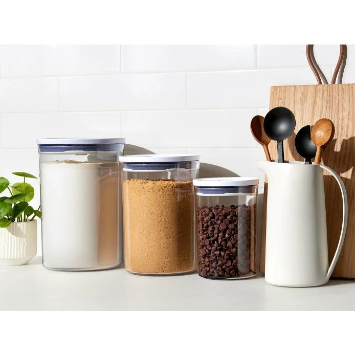 3-Piece POP Round Canister Graduated Set