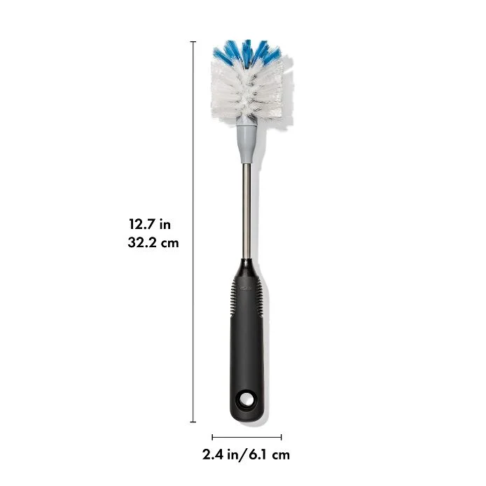 Stainless Steel Bottle Brush with Replaceable Head