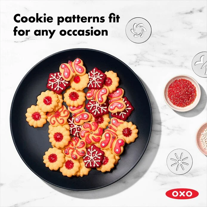 OXO Cookie Press With 12 Disks