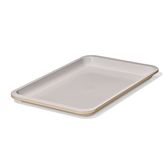 Non-Stick Pro Ceramic Coated Metal Bakeware Jelly Roll Pan - Biscuit