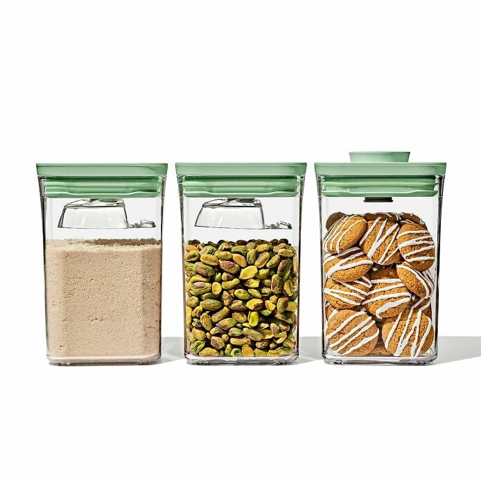 3-Piece POP Container Set with Mini Scoops - Limited Edition Pistachio