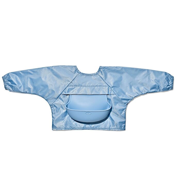 Sleeved Roll-Up Bib - Dusk