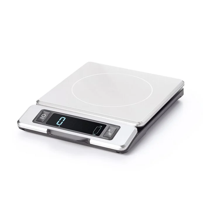 11 lb Stainless Steel Food Scale with Pull out Display