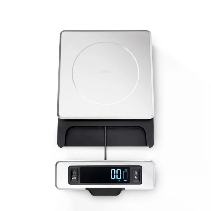 11 lb Stainless Steel Food Scale with Pull out Display