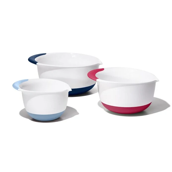 OXO Good Grips 3-Piece Mixing Bowl Set