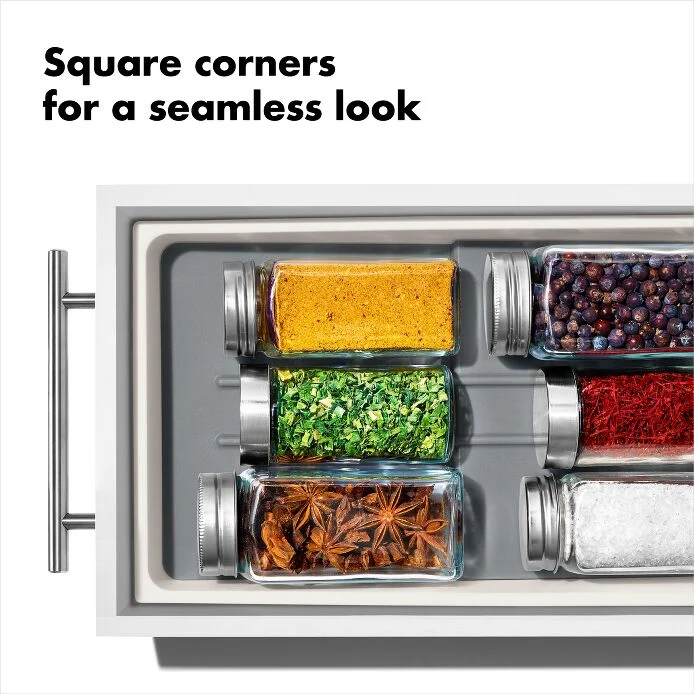 OXO Compact Spice Drawer Organizer
