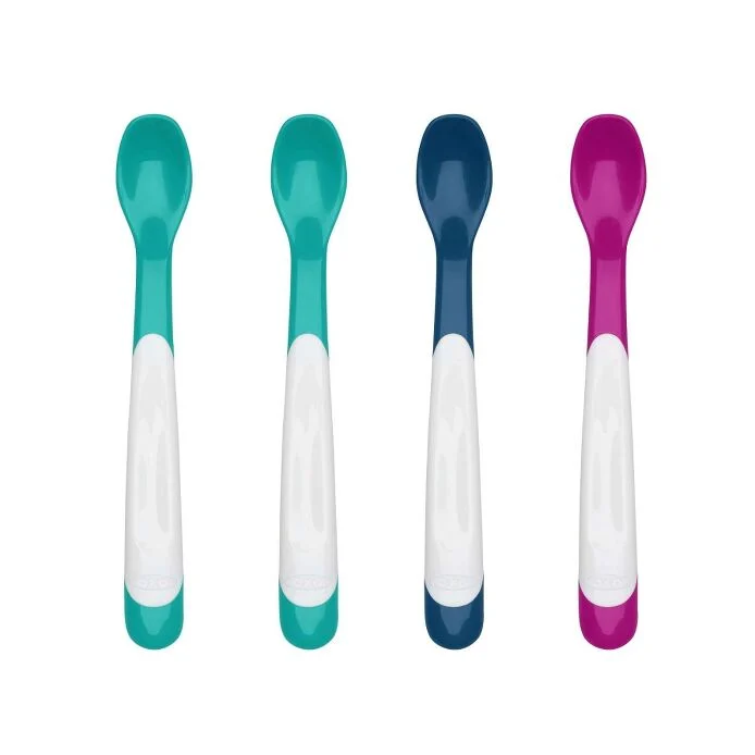 OXO Tot On-the-Go Infant Feeding Spoon 4-Pack