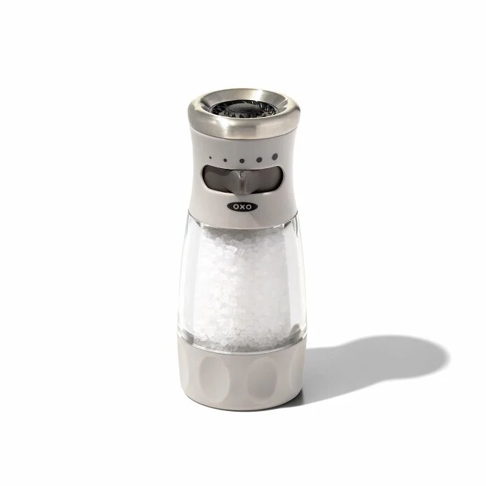 Contoured Mess-Free Salt Grinder