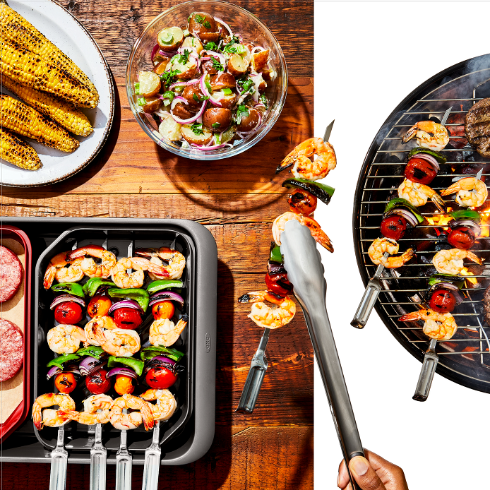 Outdoor Grilling Prep and Carry System