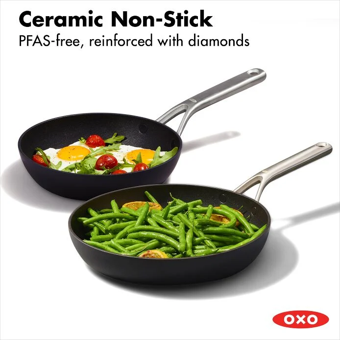 OXO Professional 2pk Frypans 8” & 10”