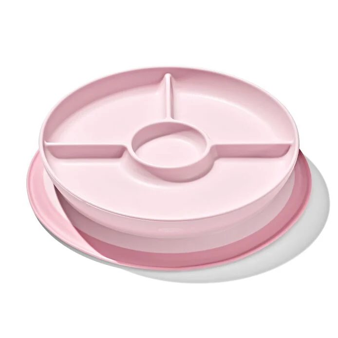 Stick & Stay Suction Divided Plate