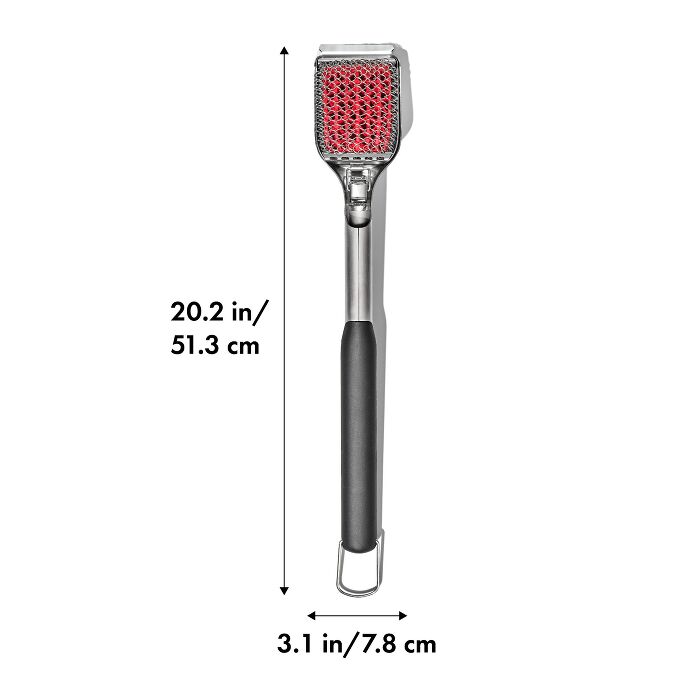 Outdoor Hot Clean Brush with Replaceable Head