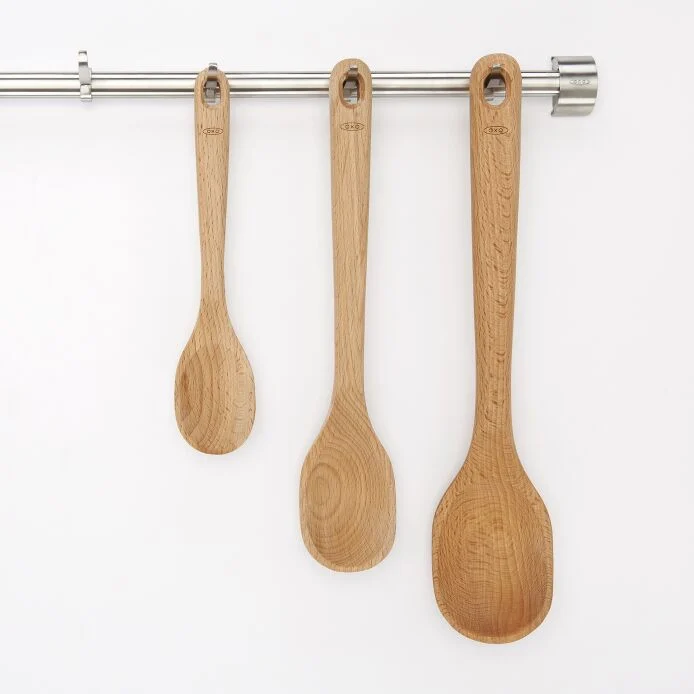 3 Piece Wooden Spoon Set