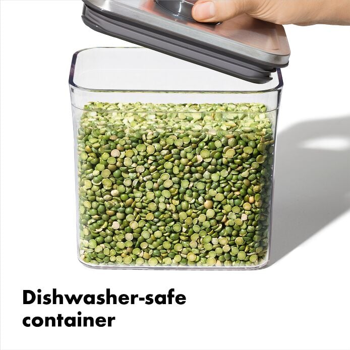 Steel POP Container - Small Square Short (1.1 Qt)