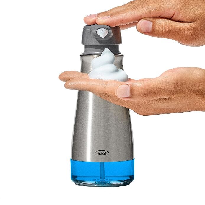 Stainless Steel Foaming Soap Dispenser