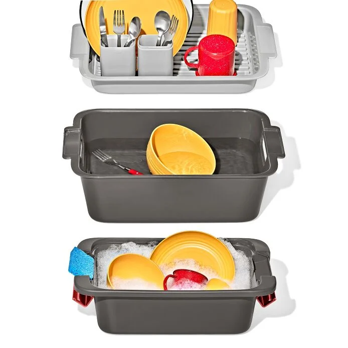 Outdoor Wash. Dry and Stow System