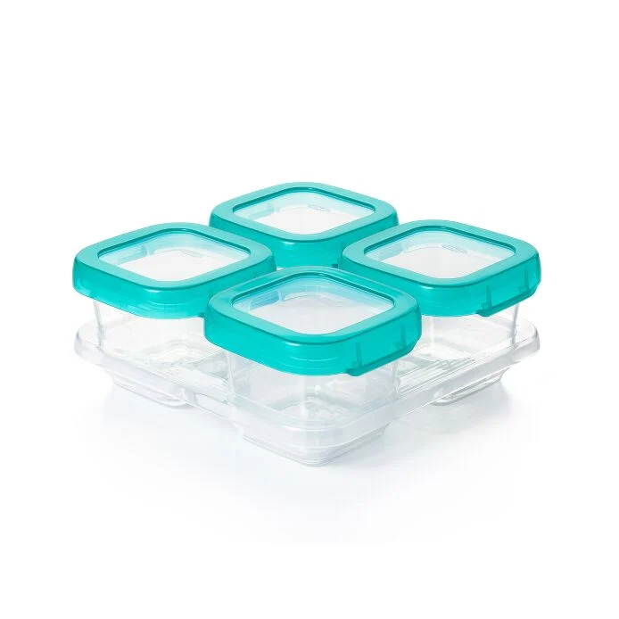 6 oz Baby Blocks™ Plastic Freezer Storage Containers