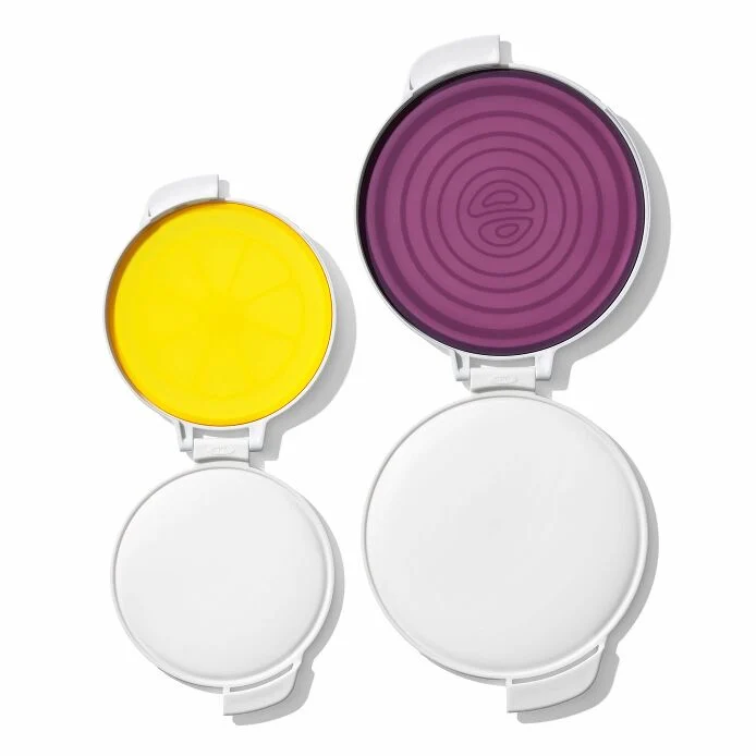 Cut & Keep Silicone Produce Saver Set