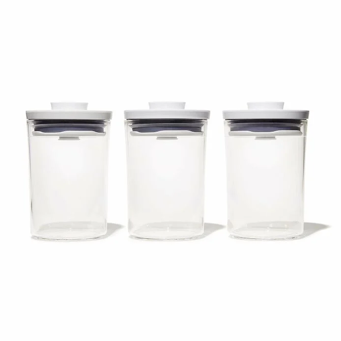 POP 3-Piece Mini Round Canister Set