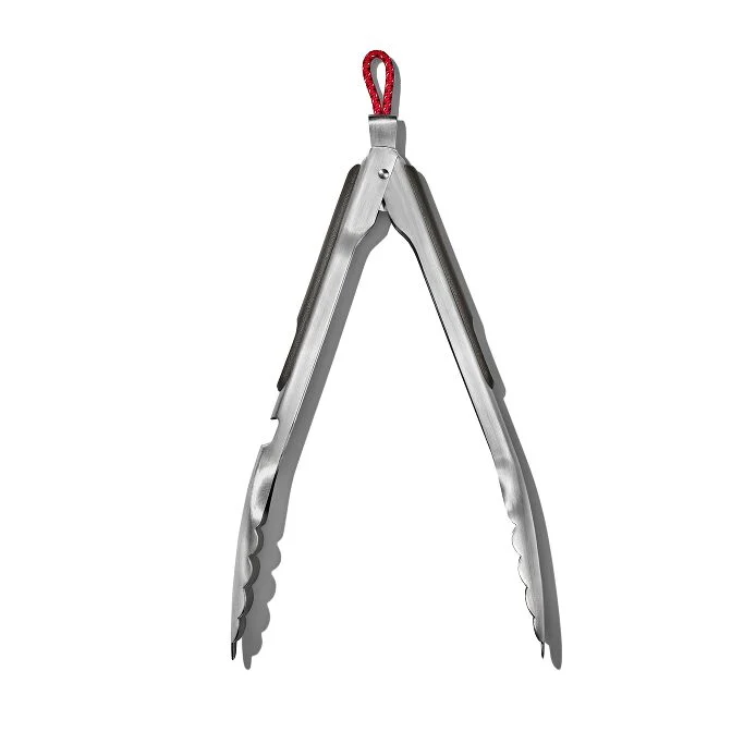 OXO Outdoor 10.5in Stainless Steel Tongs with Bottle Opener