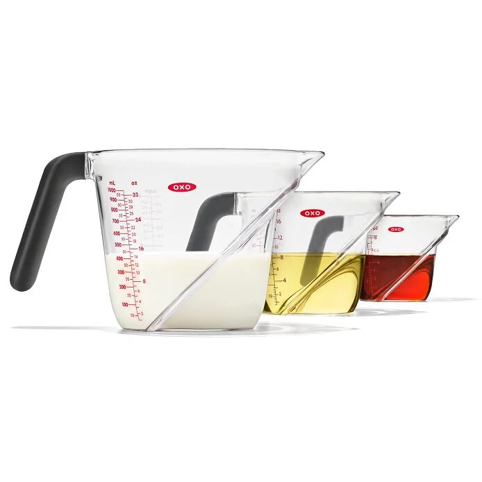 3 Piece Angled Measuring Cup Set