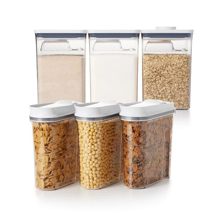 3 Piece Cereal Dispenser Set & 6-Piece POP Container Set Bundle