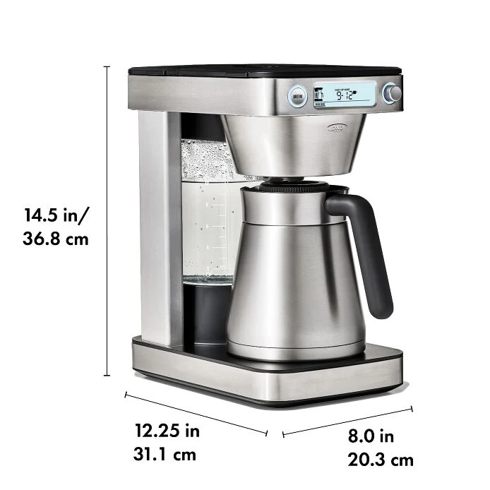 12-Cup Coffee Maker with Podless Single-Serve Function