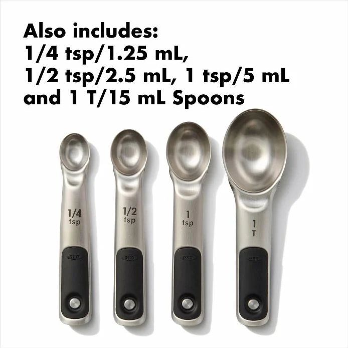 OXO Stainless Steel Measuring Cups and Spoons Set