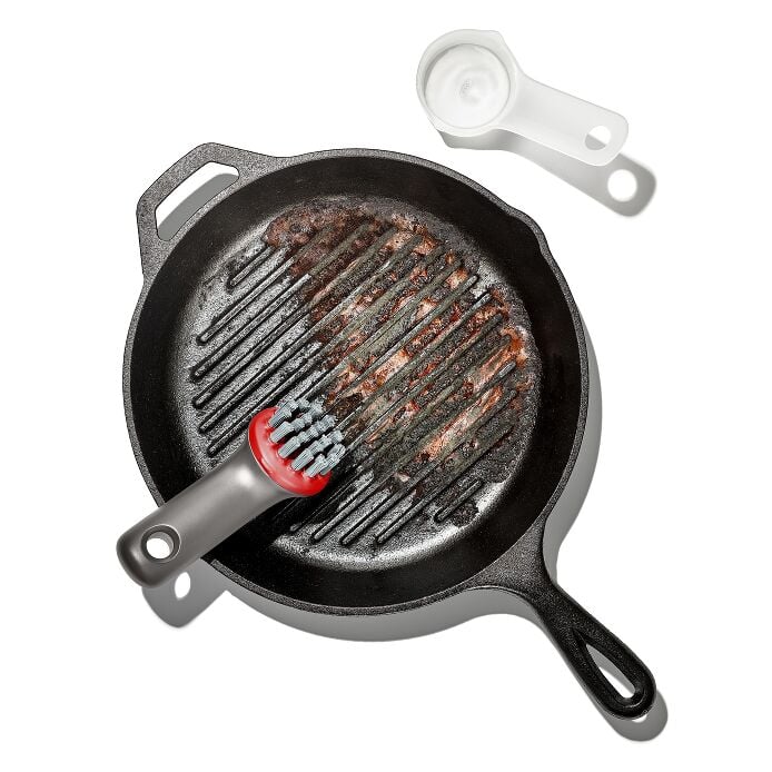 OXO Outdoor Heavy Duty Brush with Cover