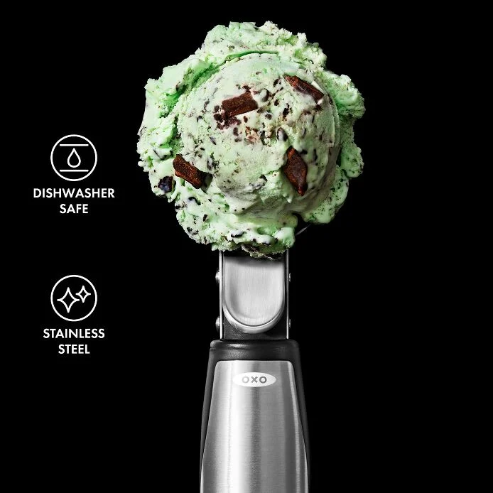 Steel Lever Ice Cream Scoop