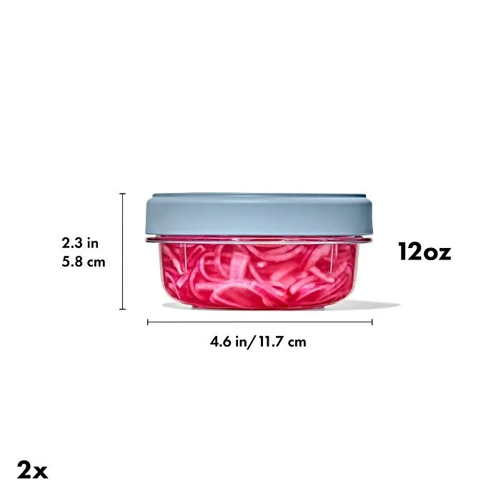 Twist & Stack Container (12 oz) – 2-Pack