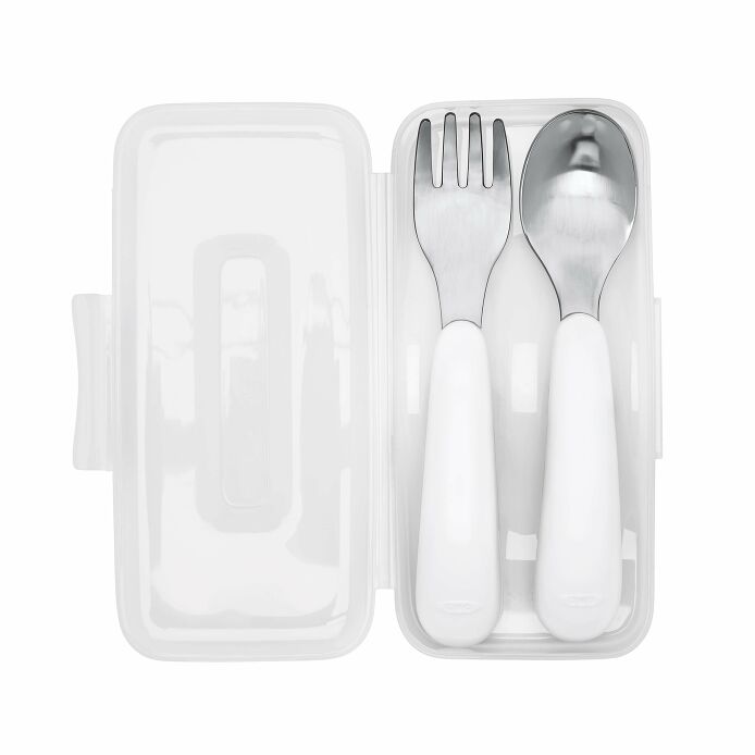 OXO Tot On the Go Fork and Spoon Set