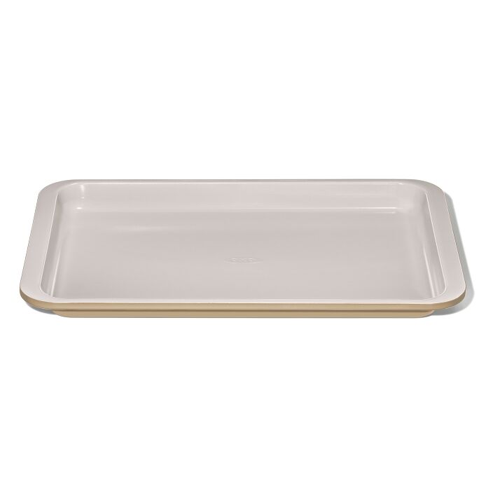 Non-Stick Pro Ceramic Coated Metal Bakeware Jelly Roll Pan - Biscuit