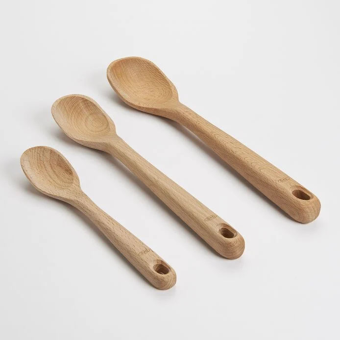 3 Piece Wooden Spoon Set