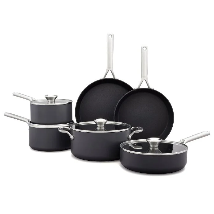 OXO Ceramic Professional Non-Stick 10-Piece Cookware Set