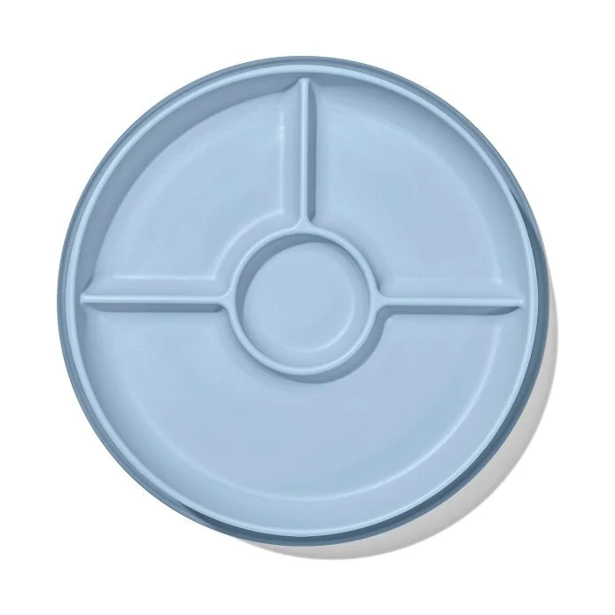 Stick & Stay Suction Divided Plate