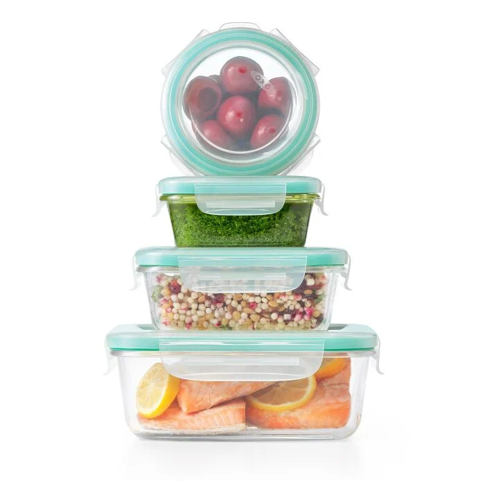 OXO Good Grips 12 Piece Smart Seal Glass Container Set