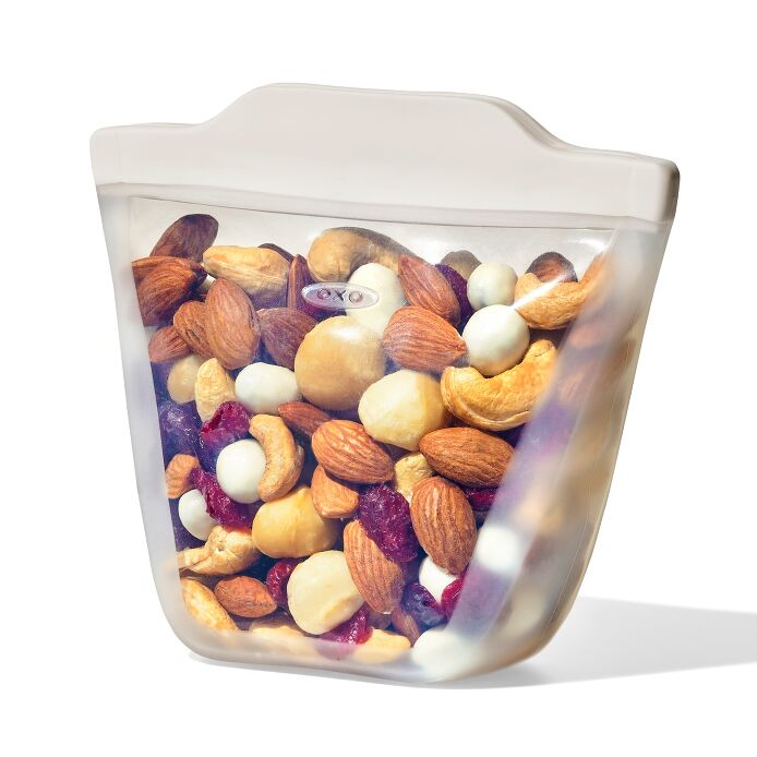 Silicone Reusable Bag - Stand-Up Cup (8 oz) - Oat